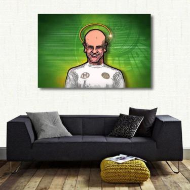 Imagem de Quadro decorativo São Marcos com Tela de Tecido