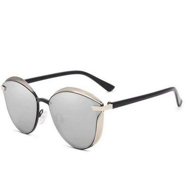 Imagem de Óculos de Sol Feminino Polarizados Kingseven Anti-reflexo com Proteção Uv400 