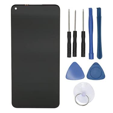 Imagem de Para substituição de tela lcd nota 9, tela lcd de celular, conjunto de digitador de tela de toque de tela lcd com ferramentas de peças de reparo, para 10x 4g