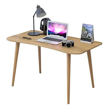 Imagem de TOMYEUS Mesas de escritório mesa de computador mesa mesa de casa nórdico simples notebook mesa de estudo mesas de jogador (tamanho: 100 * 50 * 73 cm)