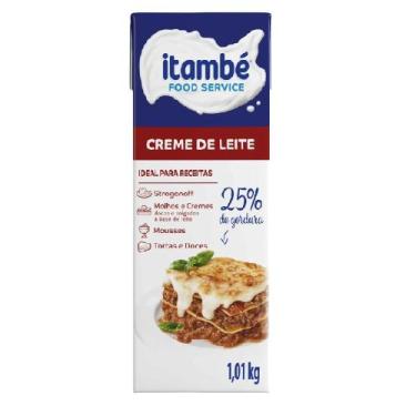 Imagem de Creme De Leite 25% De Gordura 1,01Kg Itambe - Itambé