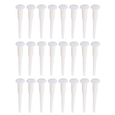 Imagem de Newsfana Plugue de bola de ioga, plugue de bola de exercícios, kit de substituição de plugue de bola de exercícios, pino de plugue de rolha de ar para fitness, exercício, esporte, bola de ioga, cama inflável, kit adaptador de pino de válvula de piscina (pacote com 24)