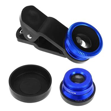 Imagem de 3 1 kit de lentes telefoto lente macro para celular mini quarto smartphones lente macro do telefone móvel clipe na lente para celular telescópico Lente grande angular apêndice
