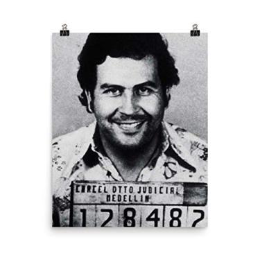 Imagem de Pablo Escobar Caneca Shot 1991 Pôster Vertical Mugshot