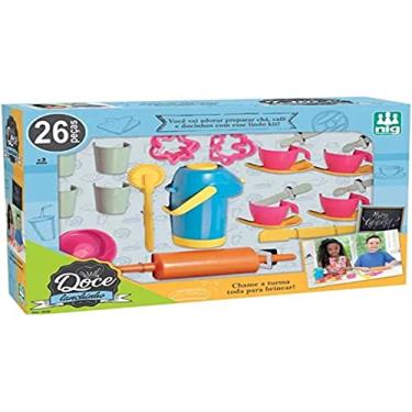Imagem de Nig Brinquedos Conjunto Utensílios Infantil Doce Lanchinho 26 Peças