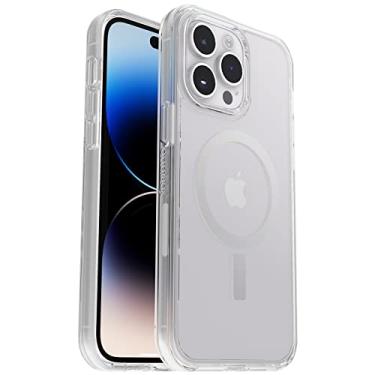 Imagem de OtterBox Capa para iPhone 14 Pro Max (apenas) Symmetry Series+ - transparente, ultra-elegante, encaixa no MagSafe, bordas elevadas protegem a câmera e a tela