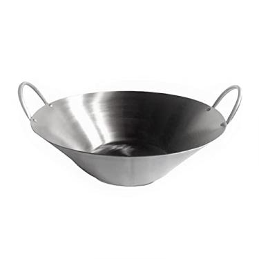 Imagem de Tacho Aço Inox Beira Alta Chapa 2mm Fritura Cozinha 70.5cm