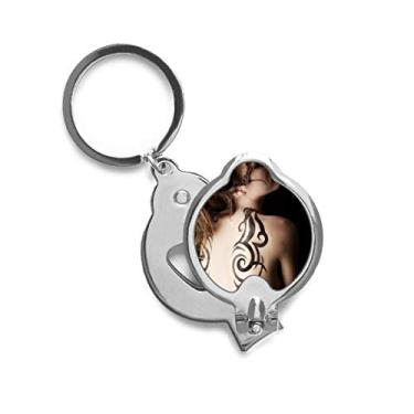 Imagem de Tatuagem Morena Beleza Pintura Corporal Menina Cortador de Unhas Tesoura Cortador de Aço Inoxidável