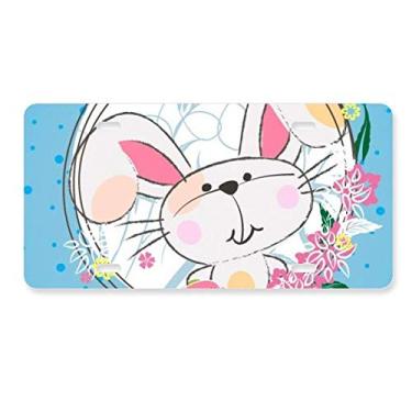 Imagem de DIYthinker Feliz Páscoa Religião Festival Linda Placa de Carro Decoração de Carro Acessório de Aço Inoxidável