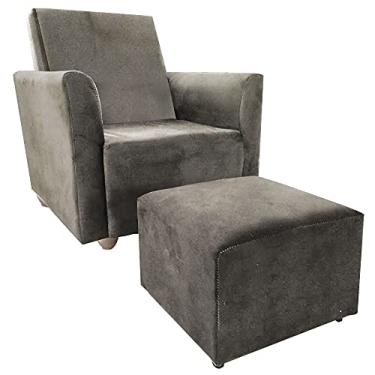 Imagem de Poltrona Infantil Angel + Puff Capuccino - Moveis Aguias