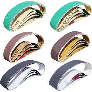 Imagem de Kit de substituição de 24 peças de 3/10.2 cm x 30.5 cm para afiador de facas e ferramentas Ken Onion Edition (WSKTS-KO) - 80/120/240/400/1000/1200 grãos (3/4 x 12 polegadas)