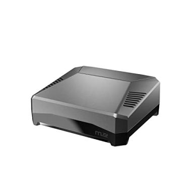 Imagem de Capa de alumínio Argon ONE M.2 para Raspberry Pi 4 com suporte SATA SSD | Botão liga/desliga e ventilador | Chave B-Key e B+M compatíveis