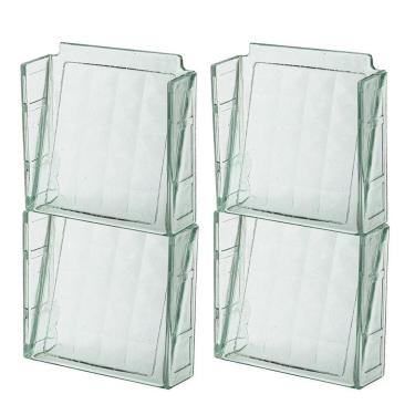 Imagem de Kit 08 Elemento Vazado Cobogó Em Vidro Veneziana Ventilação