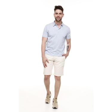 Imagem de Bermuda Nino Danieli Masculina em Algodão BSMV82473 Cinza 48-Masculino