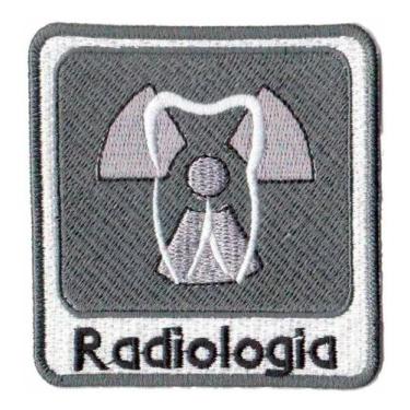 Imagem de Patch Bordado P/ Jaleco Ou Camiseta - Curso Radiologia - Hdm Bordados