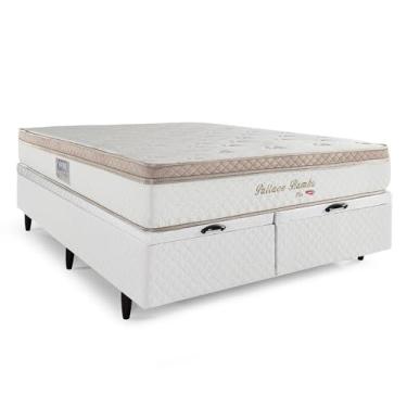 Imagem de Cama Box Baú King Herval Pallace Bambu, Molas Ensacadas, 78x193x203 cm