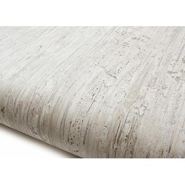 Imagem de ROSEROSA Retire e cole papel de parede autoadesivo de concreto falso de PVC cobrindo forro de prateleira de bancada (IE047: 2,00 pés x 6,56 pés)