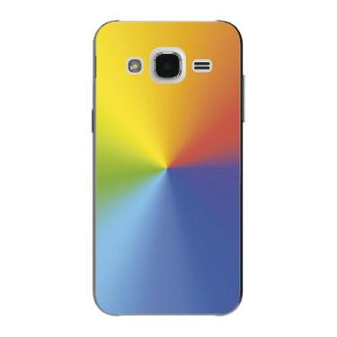 Imagem de Capa Case Capinha Samsung Galaxy  J2 Arco Iris Degradê - Showcase
