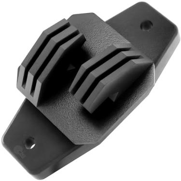 Imagem de Isolador Tipo W Reforçado Preto Para Cerca Elétrica - 100 Unidades