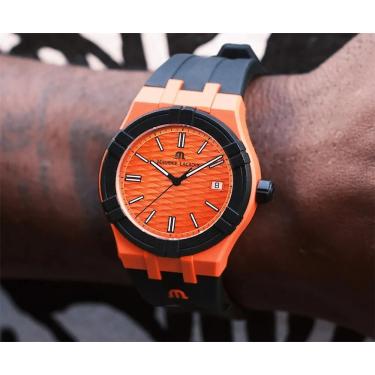 Imagem de Relógio esportivo de quartzo impermeável para homens  Richard  Aikon Tide  Rubber Strap  Relógios