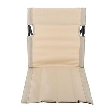 Imagem de Espreguiçadeira de Praia para Cadeira Dobrável Portátil - Encosto Ajustável e Alça de Ombro Acolchoada - Bolso Grande Com Zíper - Material de Tecido Oxford 600D - Ideal para