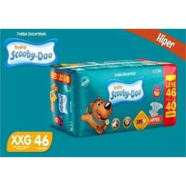 Imagem de Fralda Inf Scooby Doo Xxg C/46