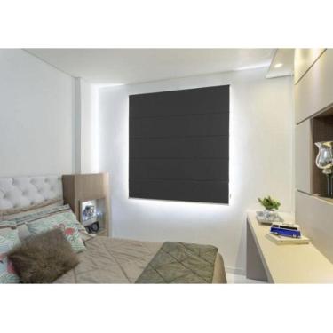 Imagem de Persiana Cortina Blackout Romana 1,40L X1,50A Veda Luz 100%