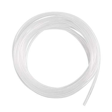 Imagem de Quickun Tubo de silicone, 1/81.3 cm ID x 1/40.6 cm OD tubo de grau alimentício de alta temperatura tubo de mangueira de silicone puro para fabricação de cerveja doméstica, linha de cerveja, Kegerator,