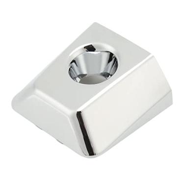 Imagem de Acabamento Cromado Maçaneta Porta Com Acabamento Cromado para Moldura Externa Elegante Titan Armada