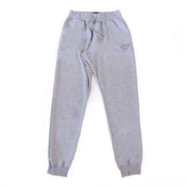 Imagem de Calça Diamond Moletom OG Mini Brilliant - Cinza Mescla-Masculino