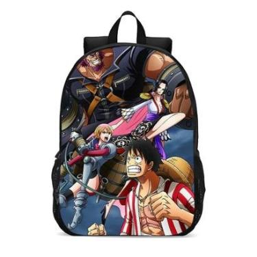 Imagem de Mochila Escolar Infanto Juvenil Anime One Piece Novidades 0413-Unissex