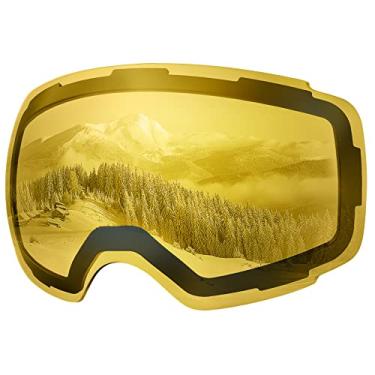 Imagem de Óculos de esqui OutdoorMaster para lentes de reposição Pro – 20 + , Vlt 75% Yellow - Polarized