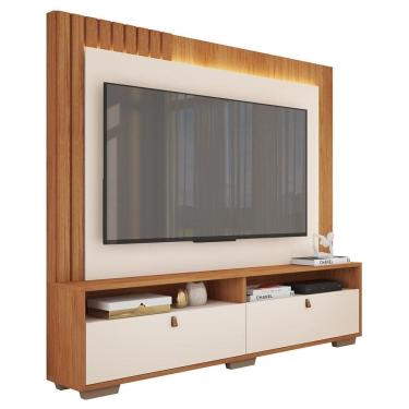 Imagem de Estante Home Para Tv Até 70 Polegadas Com Led Lar Caemmun