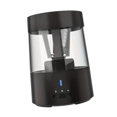 Imagem de Apontador de lápis elétrico, apontador de lápis automático com recipiente apontador para lápis coloridos para sala de aula em casa