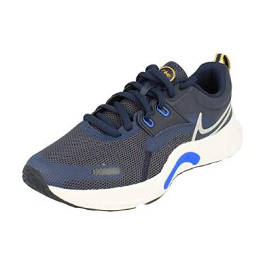 Imagem de Nike Tênis esportivo e de treinamento masculino Renew Retaliation 3 Mesh Trainer, Trovão Azul Lobo Cinza 434, 8.5