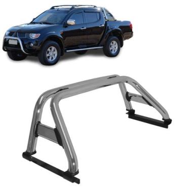 Imagem de Santo Antônio L200 Triton 2008 2009 2010 2011 a 2016 Cromado - CCF