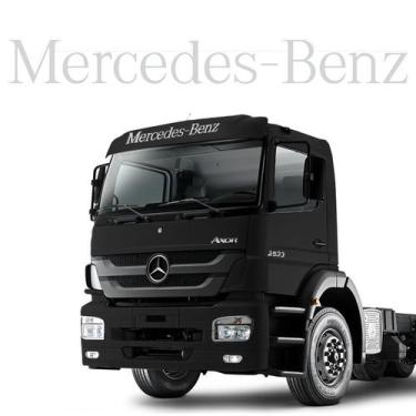 Imagem de Faixa Caminhão Mercedes-Benz Adesivo Testeira Quebra Sol - SPORTINOX, 