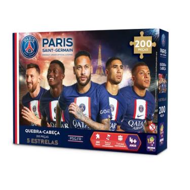 Imagem de Quebra Cabeça Colecionável PSG - 5 Estrelas 200 peças - TCS