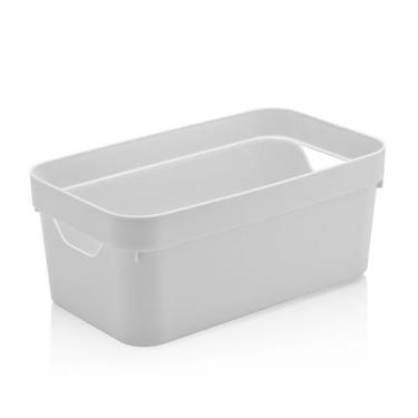 Imagem de Cesto Organizadora Cube P Branco 5,3 LT CC 200 - OU, U