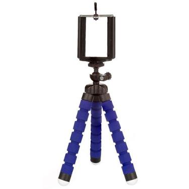 Imagem de Tripé Flexivel para Selfie - Azul - CIRILO CABOS