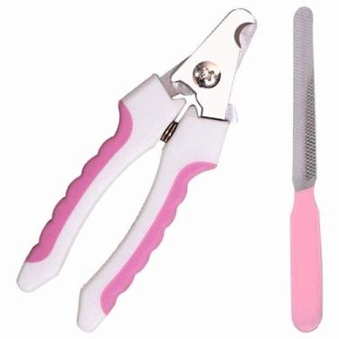 Imagem de Kit Pet Banho Tosa Cortador De Unha Grande E Lixa Para Cãe - fluffie