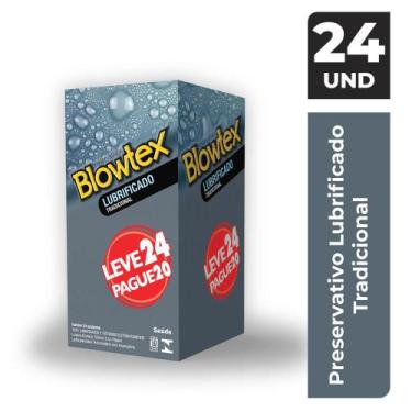 Imagem de Pack Preservativo Blowtex Lubrificado leve 24 pague 20