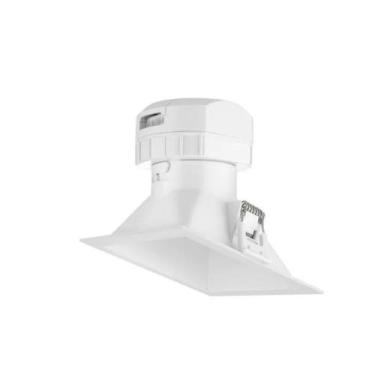 Imagem de Spot Embutir Downlight Twist Led Quadrado Angular 8w Bivolt - Branco -