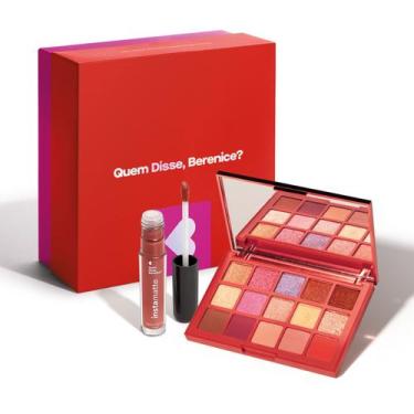 Imagem de Kit Presente Make Camaleoa: Paleta de Sombras 12g + Batom Líquido Goia