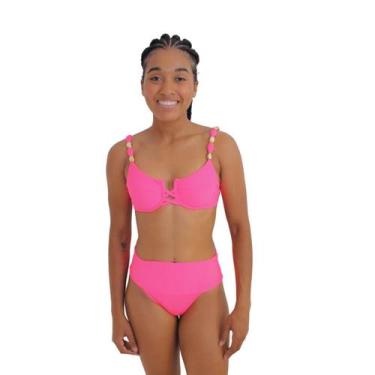 Imagem de Biquíni Hot Pants Faixa Meia Taça Retrô Bali - Califórnia Brasil, Cane