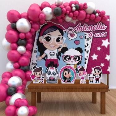 Imagem de Kit Ouro PERSONALIZADO Festa Aniversário LULUCA-IMPAKTO VISUAL - Impak