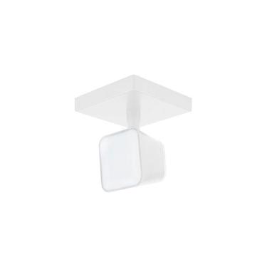 Imagem de Spot De Sobrepor Nordecor Cylin Quadrado Led 7w Bivolt Branco 6266