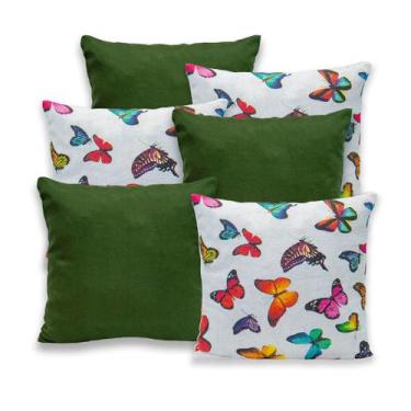 Imagem de Kit 6 Capas de Almofada c/ Zíper 40cmx40cm Gorgurinho - Dryka Enxovais