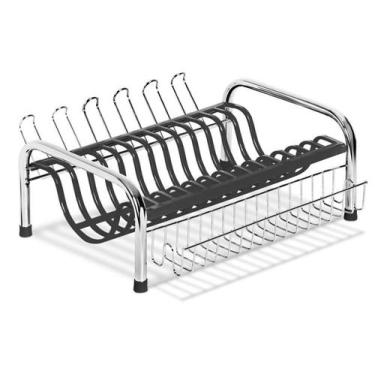 Imagem de Escorredor de Louças Prime Cama Niquelart 343-7 com Porta Copos e Talh