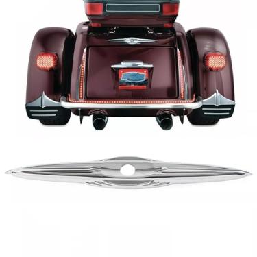 Imagem de Cyreedom Acessórios Harley Trike: Trava traseira do porta-mala/detalhe do orifício da chave do armário (forma voadora do ônibus) compatível com Tri Glide Ultra Classic FLHTCUTG 2009-2022 Street Glide